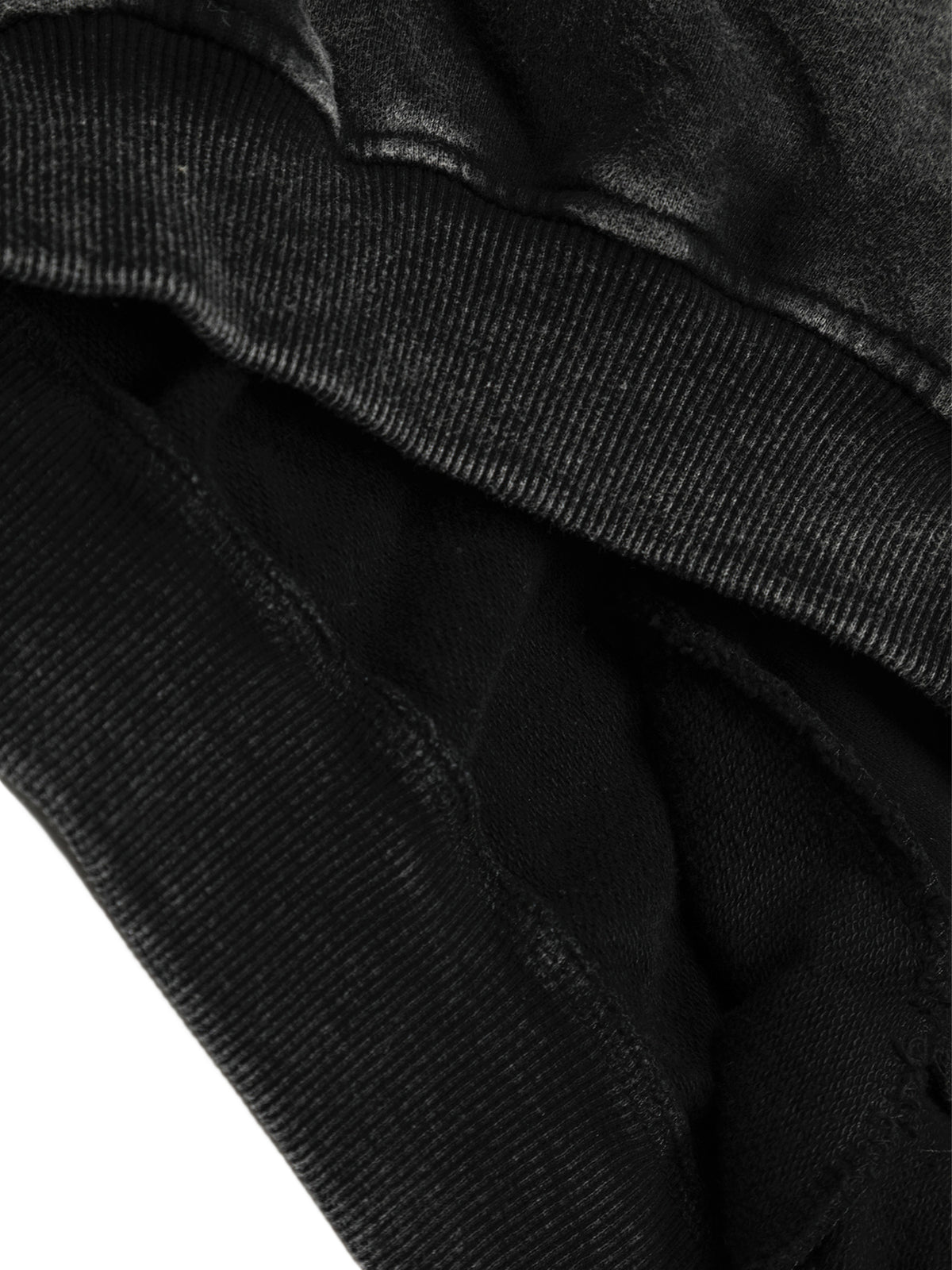 Black Asymmetric Hoodie