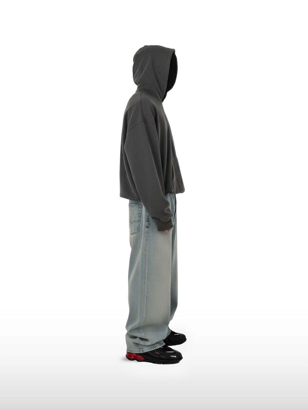 Blackout-Kapuzenpullover