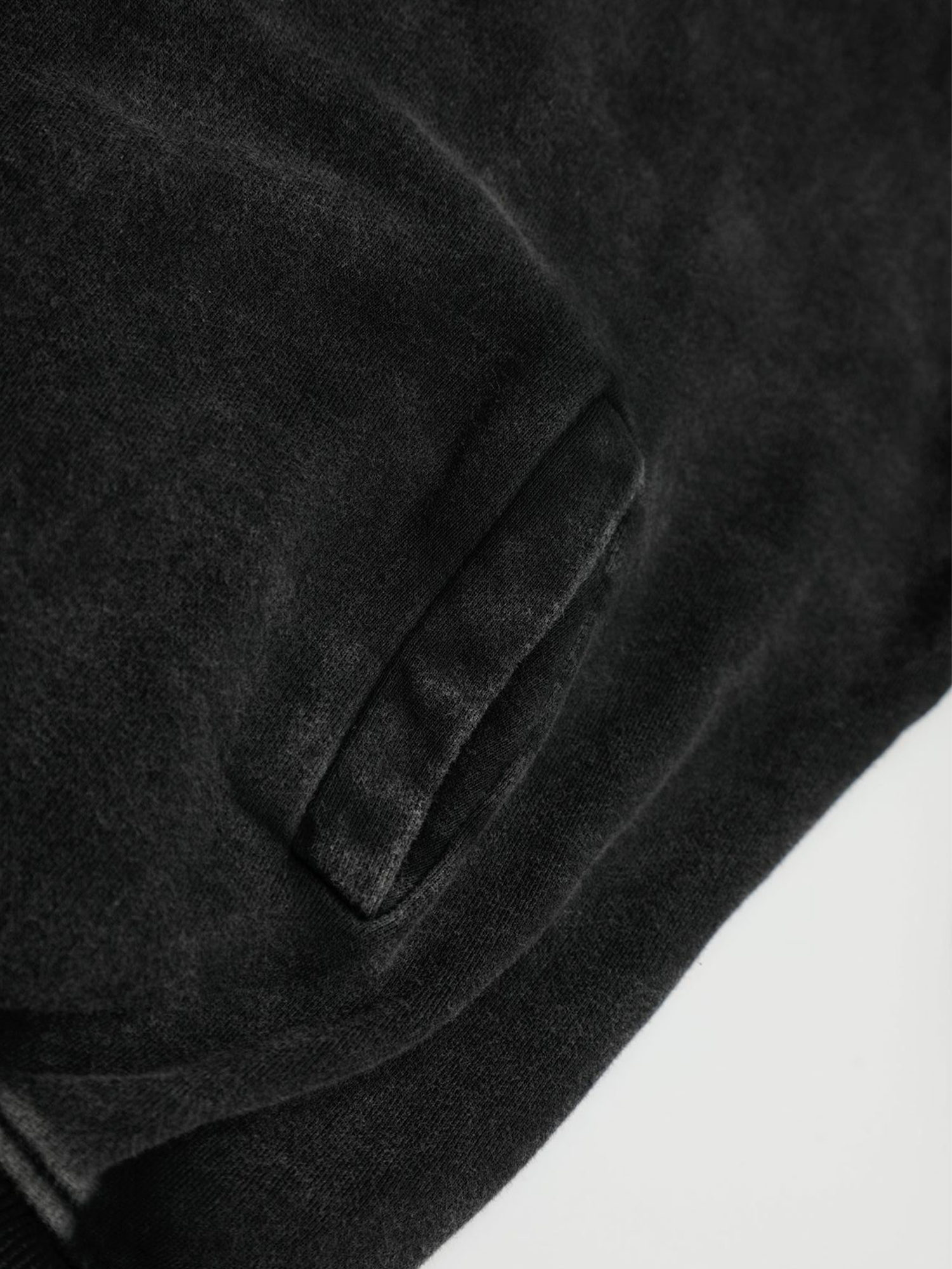 Black Asymmetric Hoodie