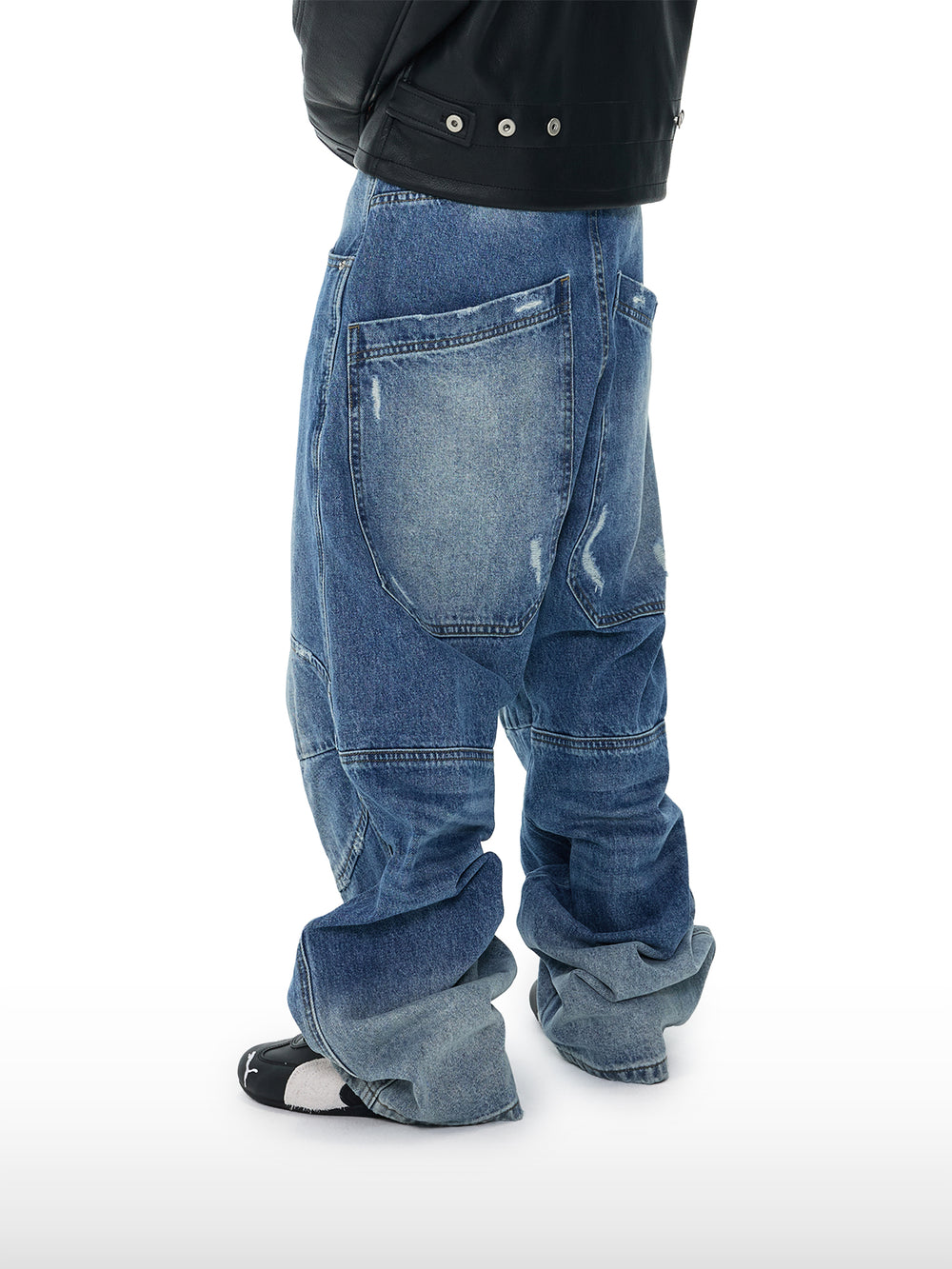 Blue Baggy Jeans