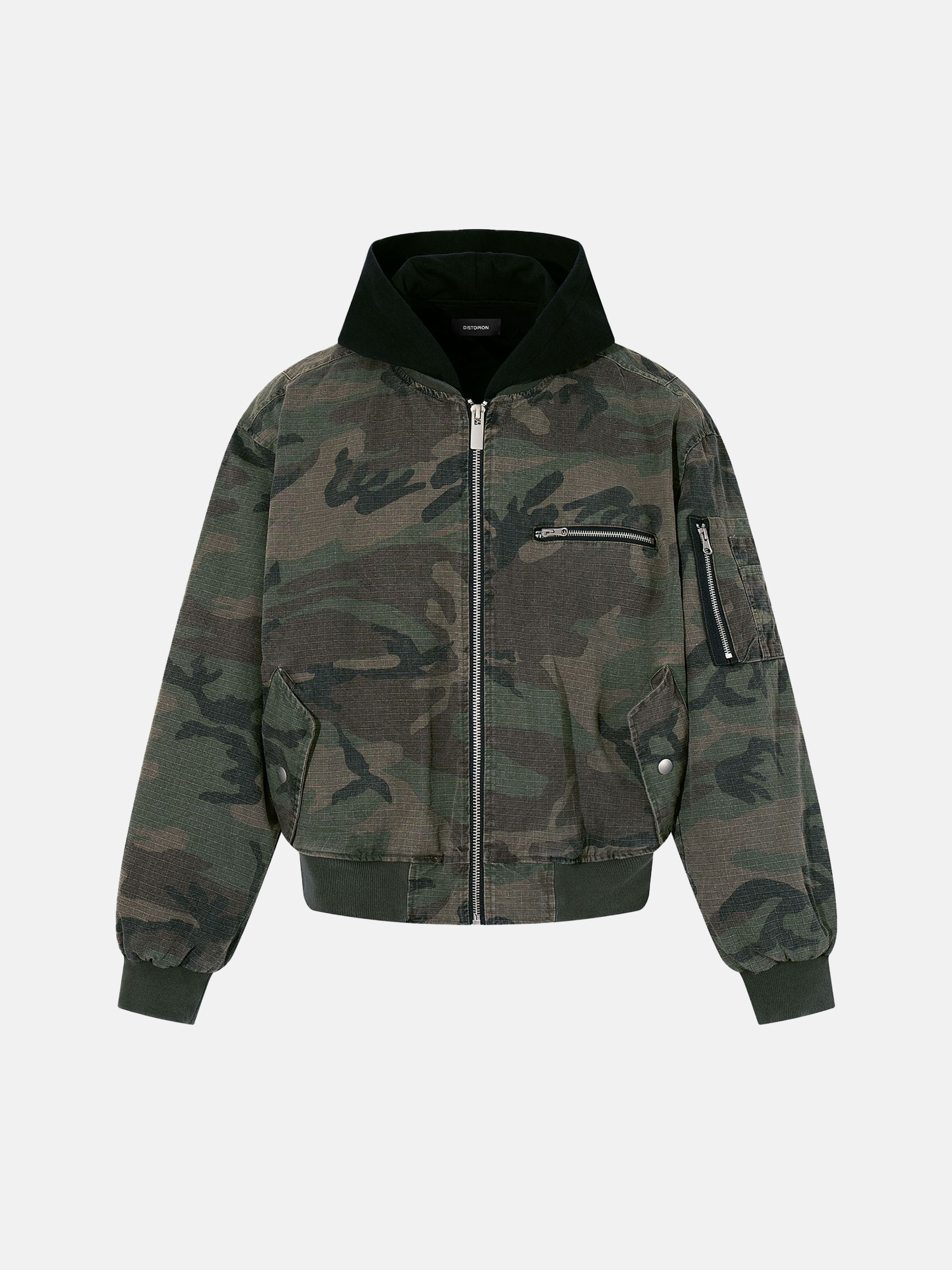 Camo Bomber Jacket