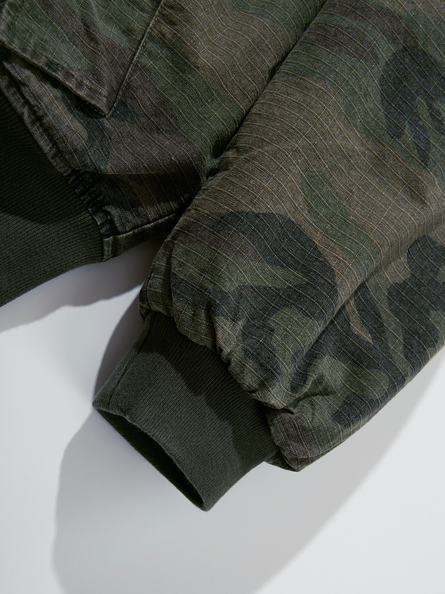 Camo Bomber Jacket