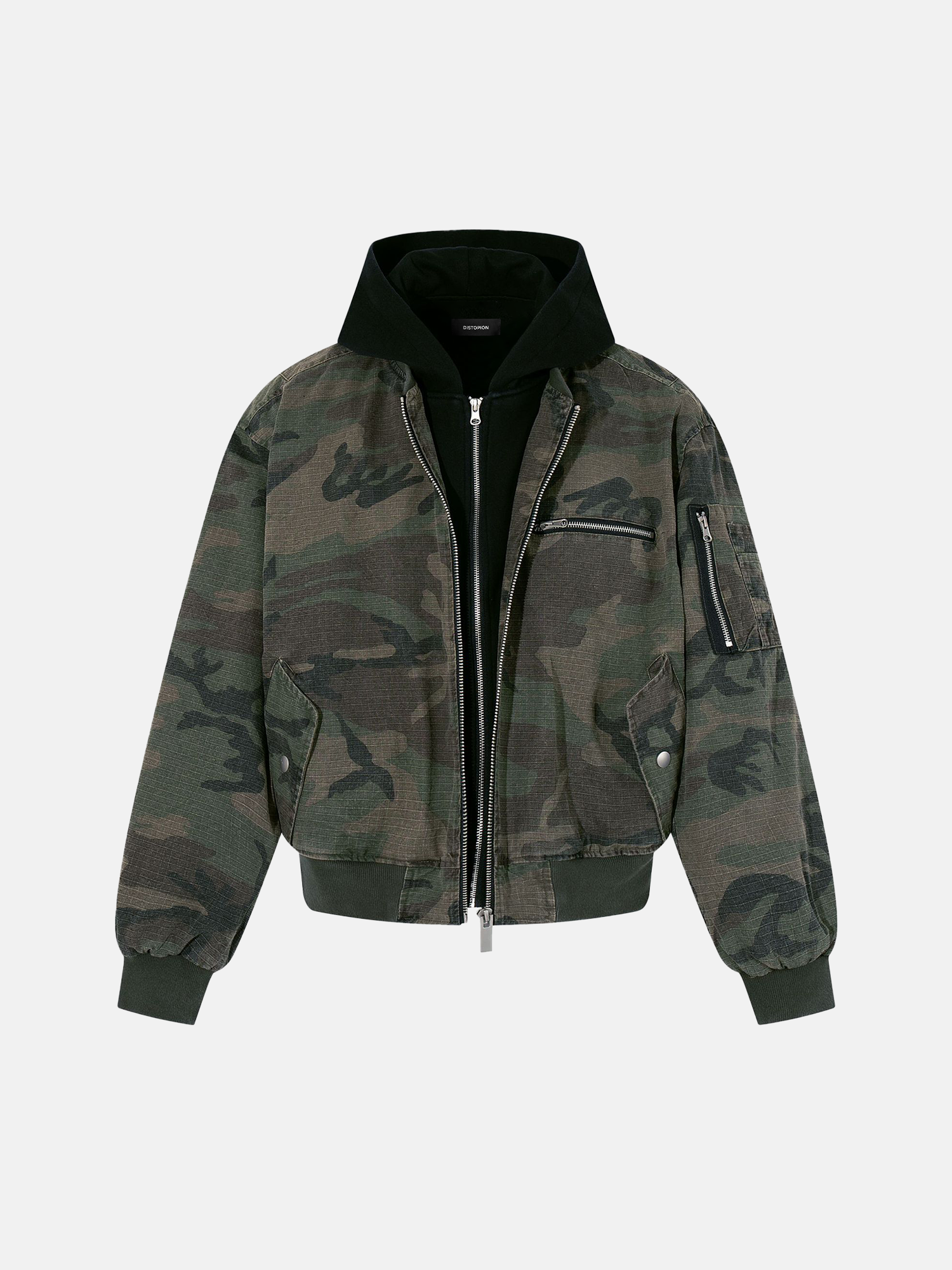 Camo Bomber Jacket