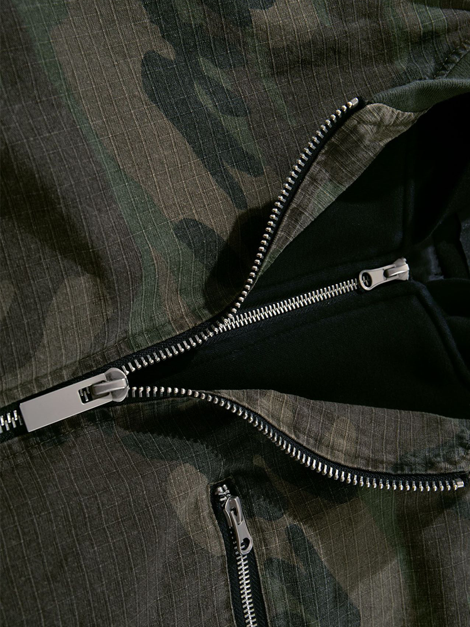 Camo Bomber Jacket