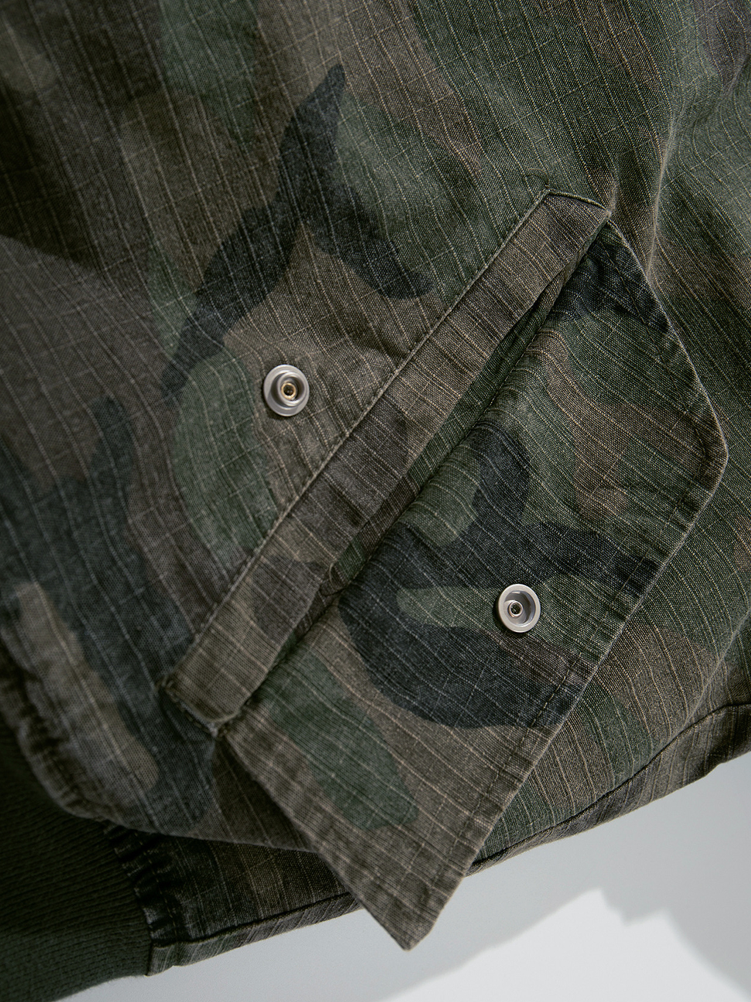 Camo Bomber Jacket
