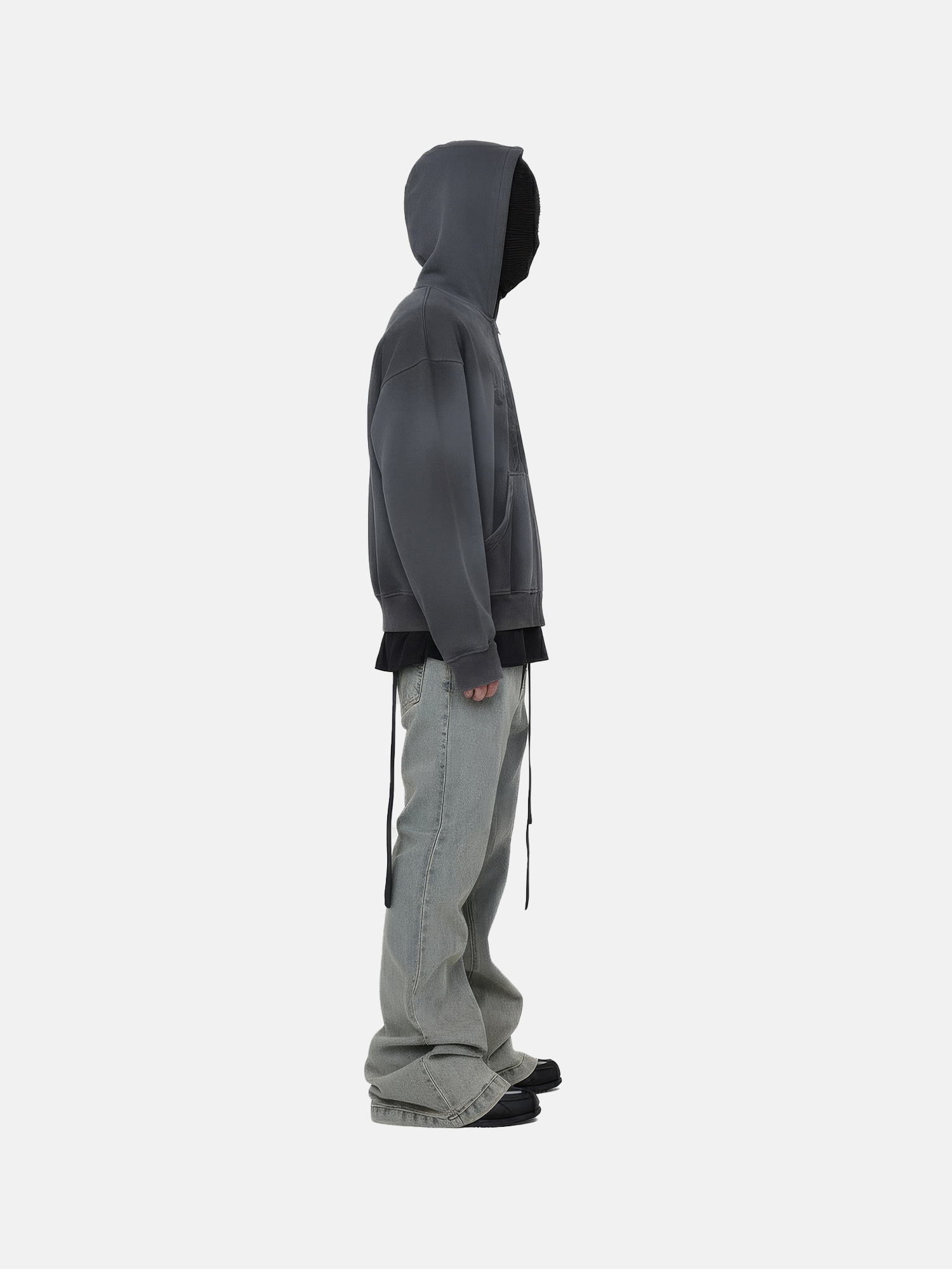 Charcoal Graphic Hoodie