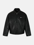 Lederjacke mit Kragen