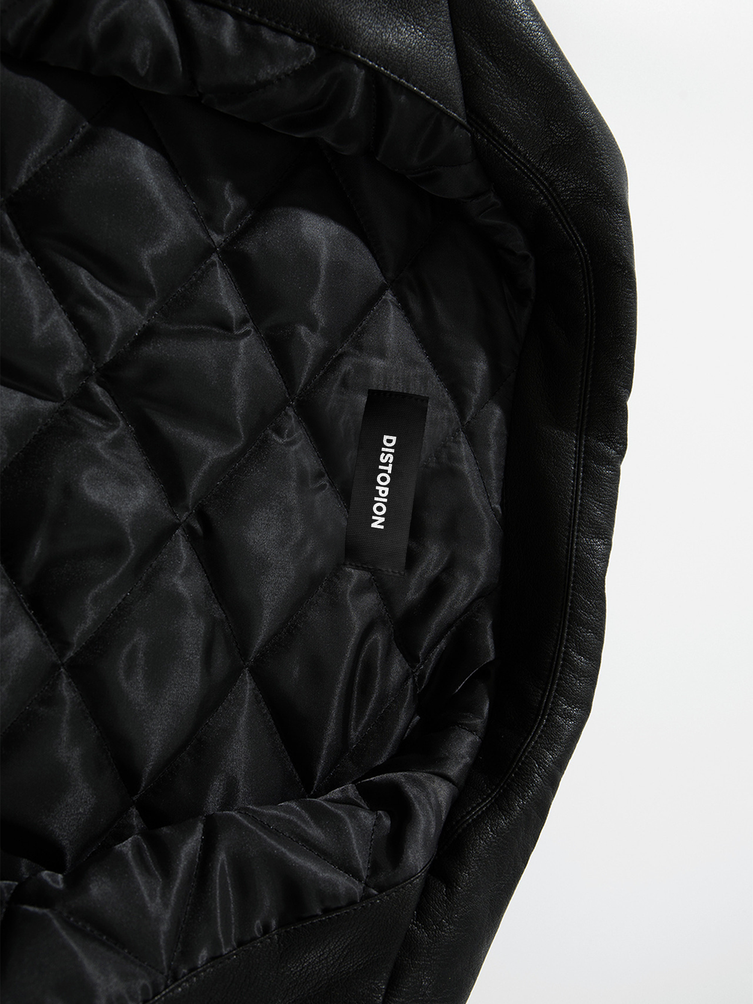Collared Leather Jacket