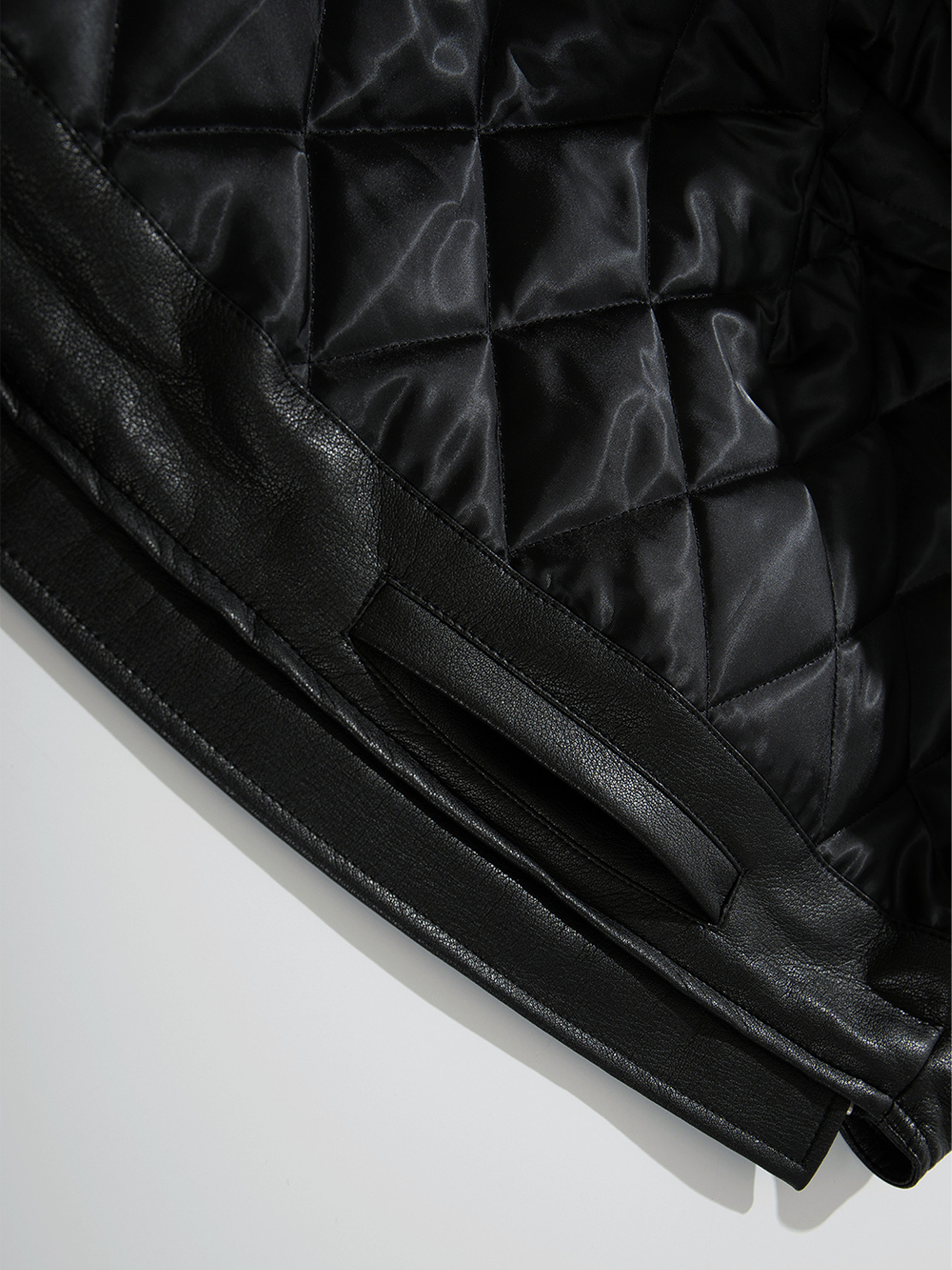 Collared Leather Jacket