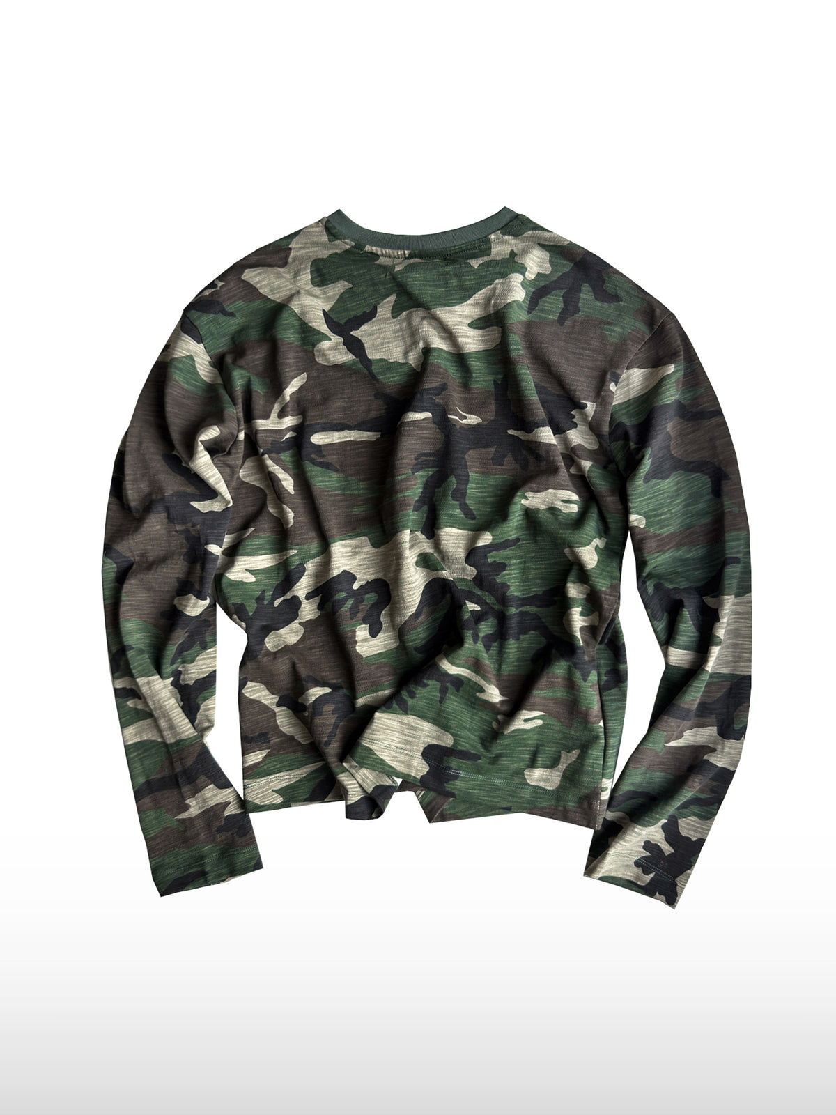 Camouflage-Strick-Longsleeve
