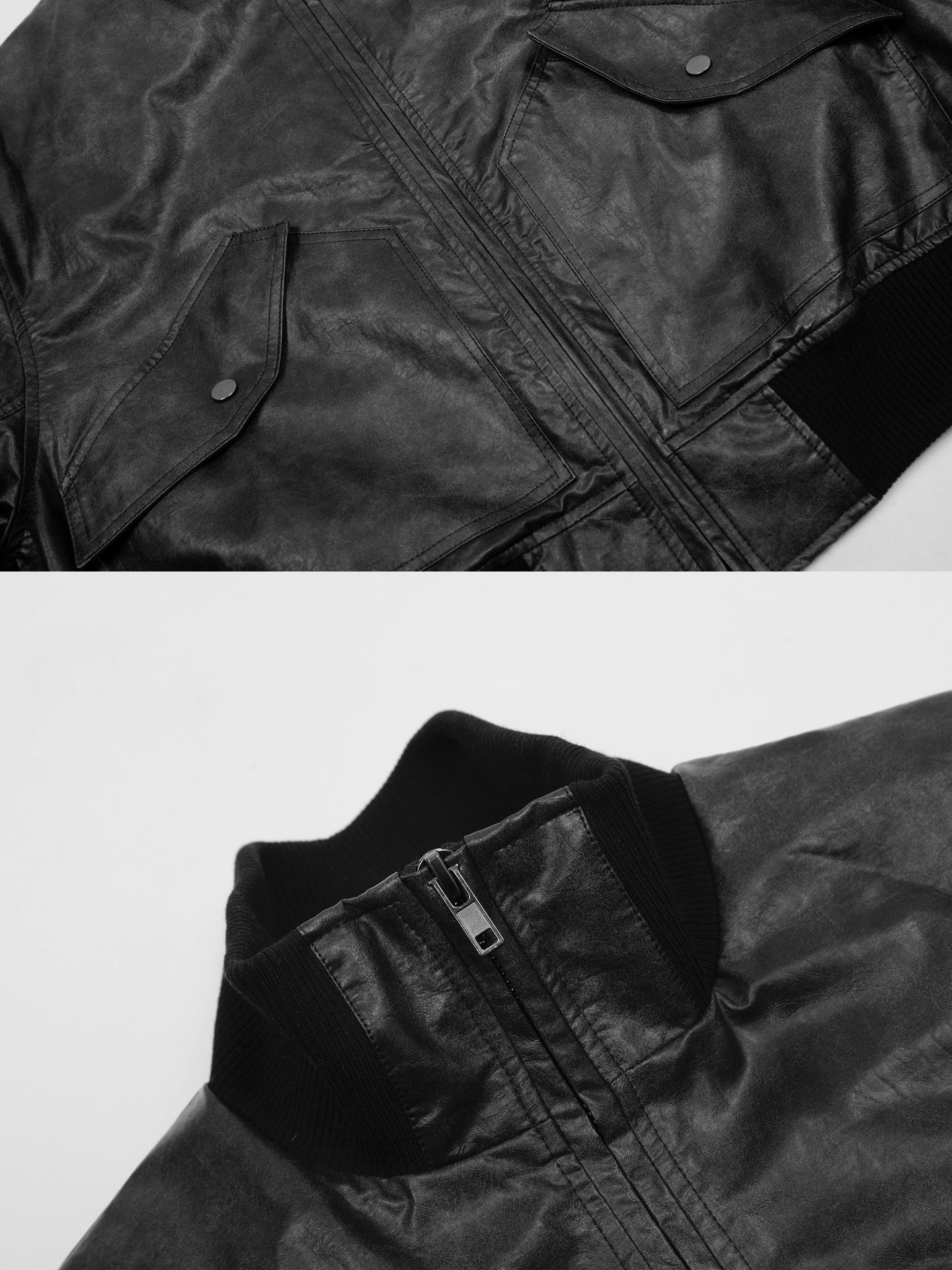 dunkelgraue Jacke
