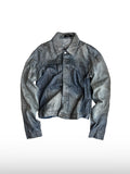 Cinder Coated Denim Jacket