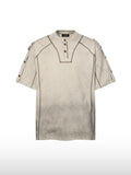 Cipher Gradient Henley-T-shirt