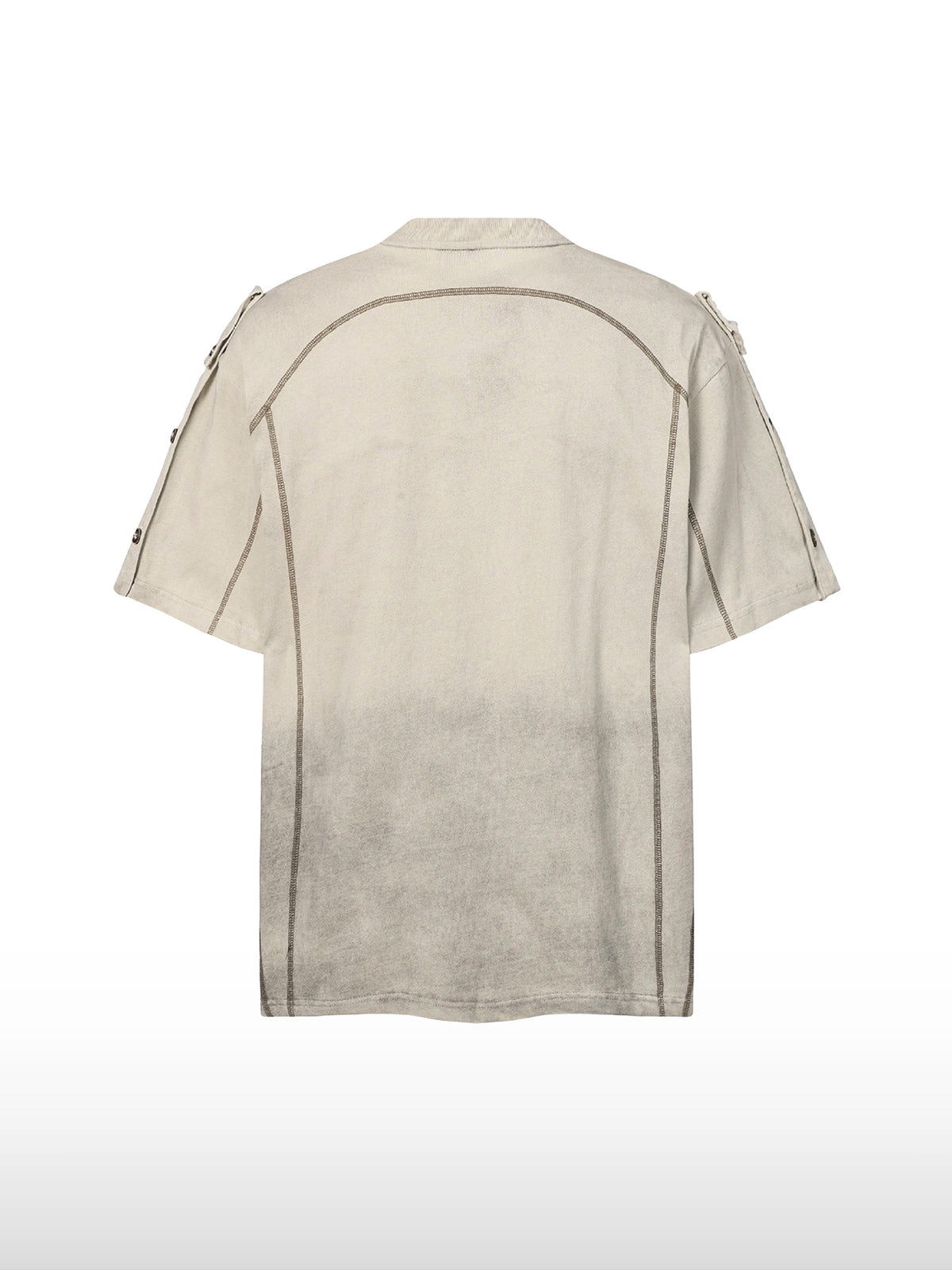 Cipher Gradient Henley-T-shirt