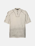 Cipher Gradient Henley T-Shirt
