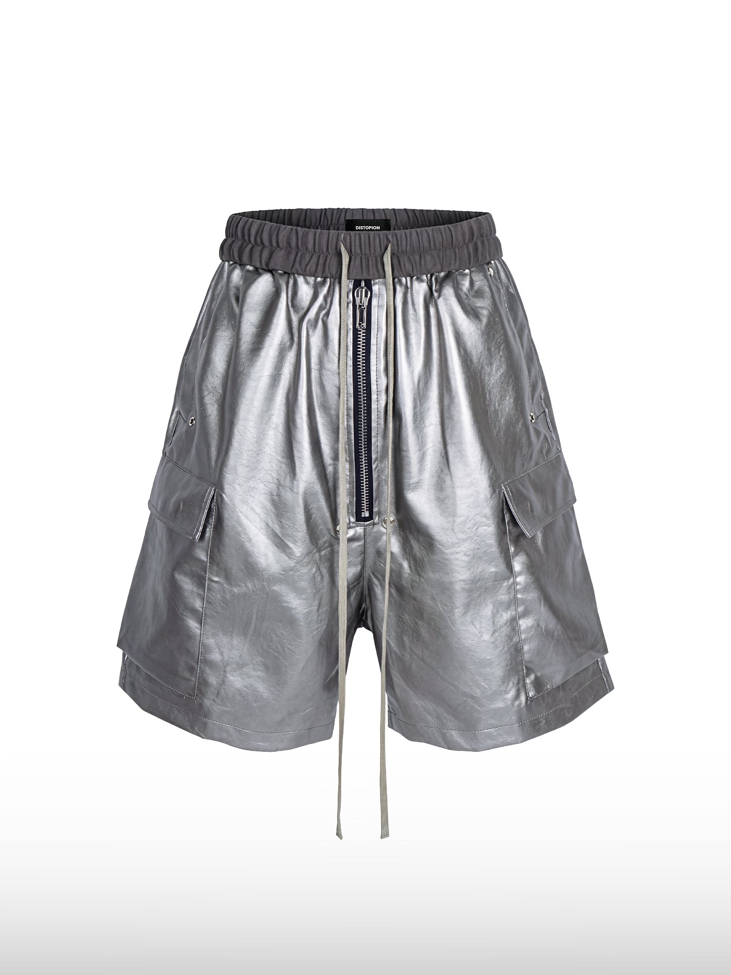 Coated Zip Shorts