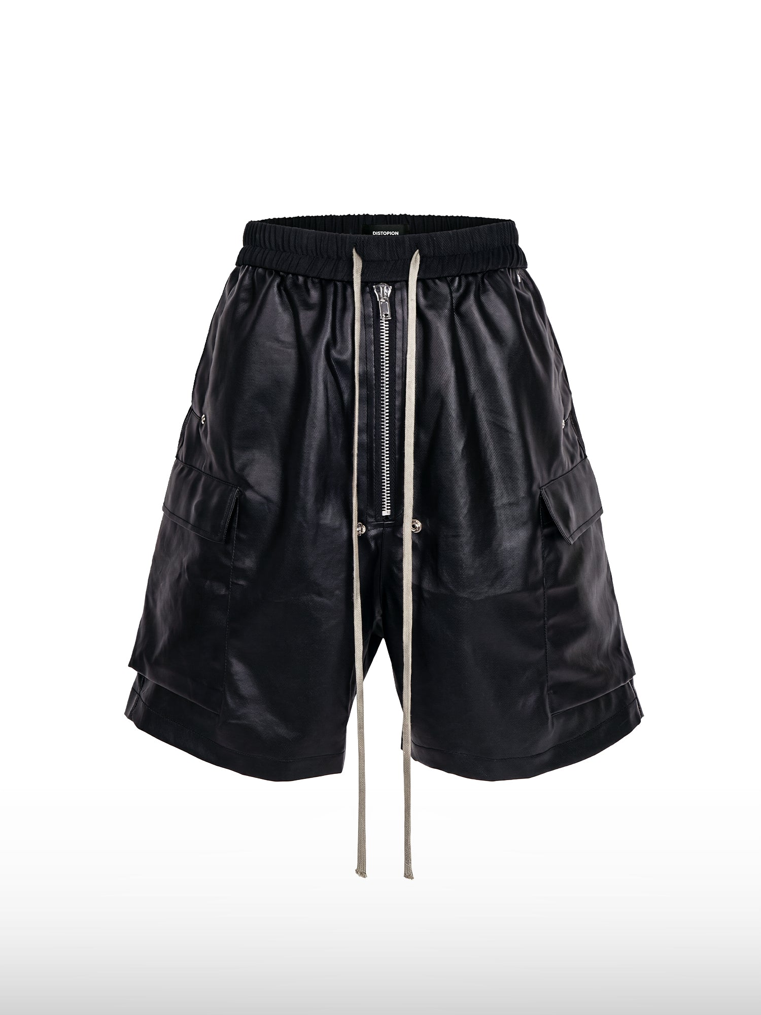 Coated Zip Shorts