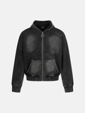 Hoodie met ringrits