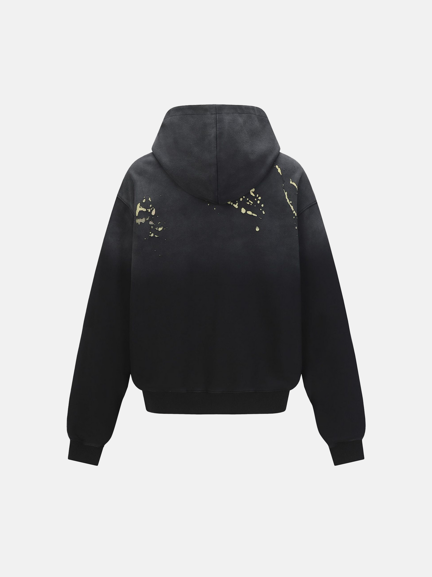 Kapuzenpullover mit dunklem Spritzermuster