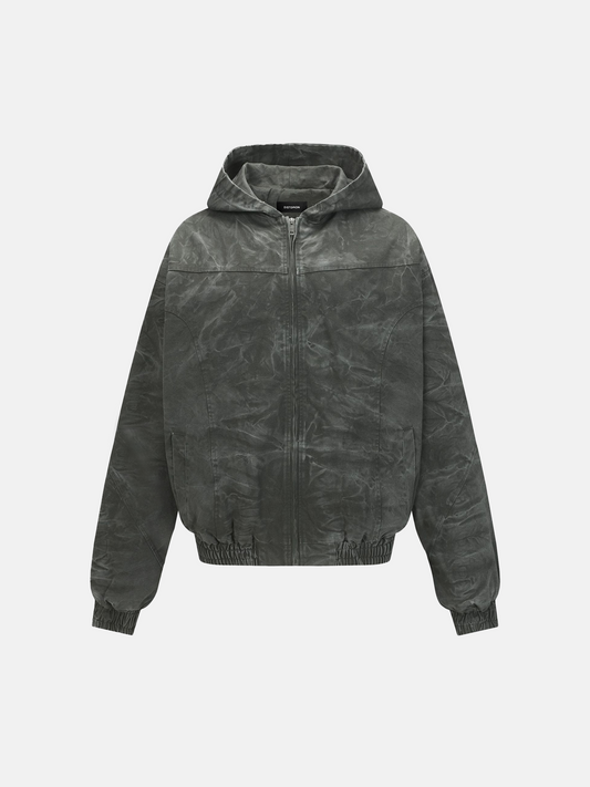 Verwaschene Kapuzenjacke