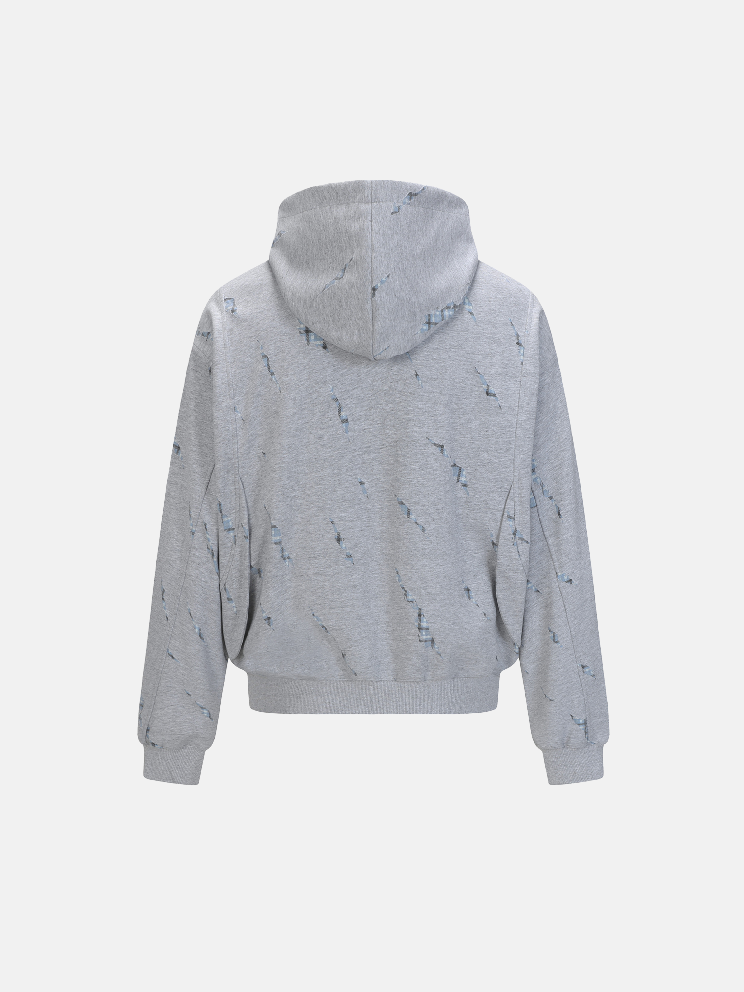 Patterned Hoodie