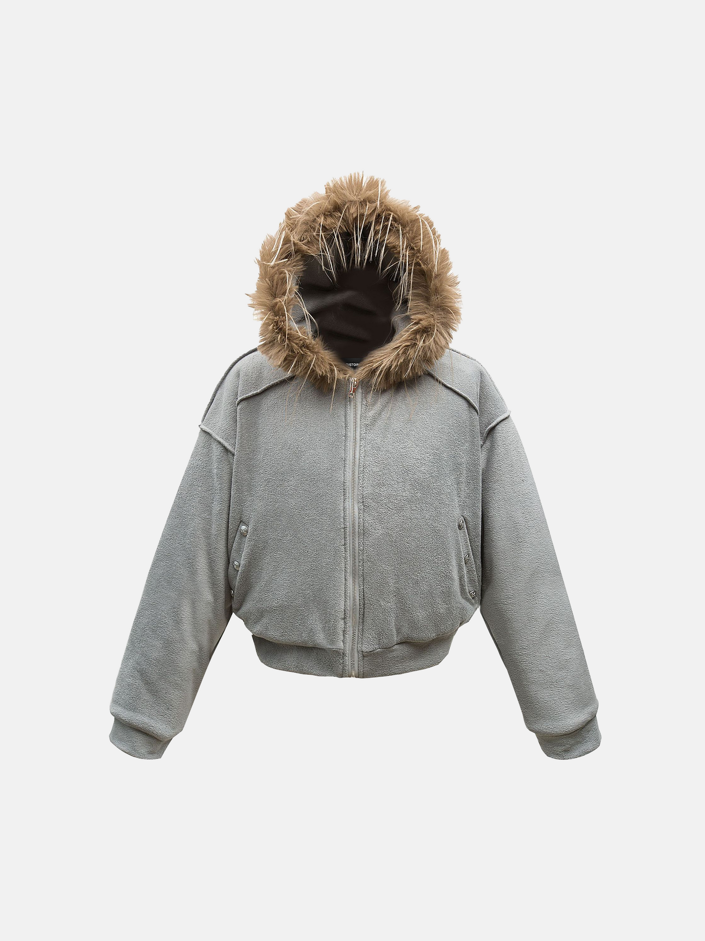 Bomberjacke aus Kunstpelz