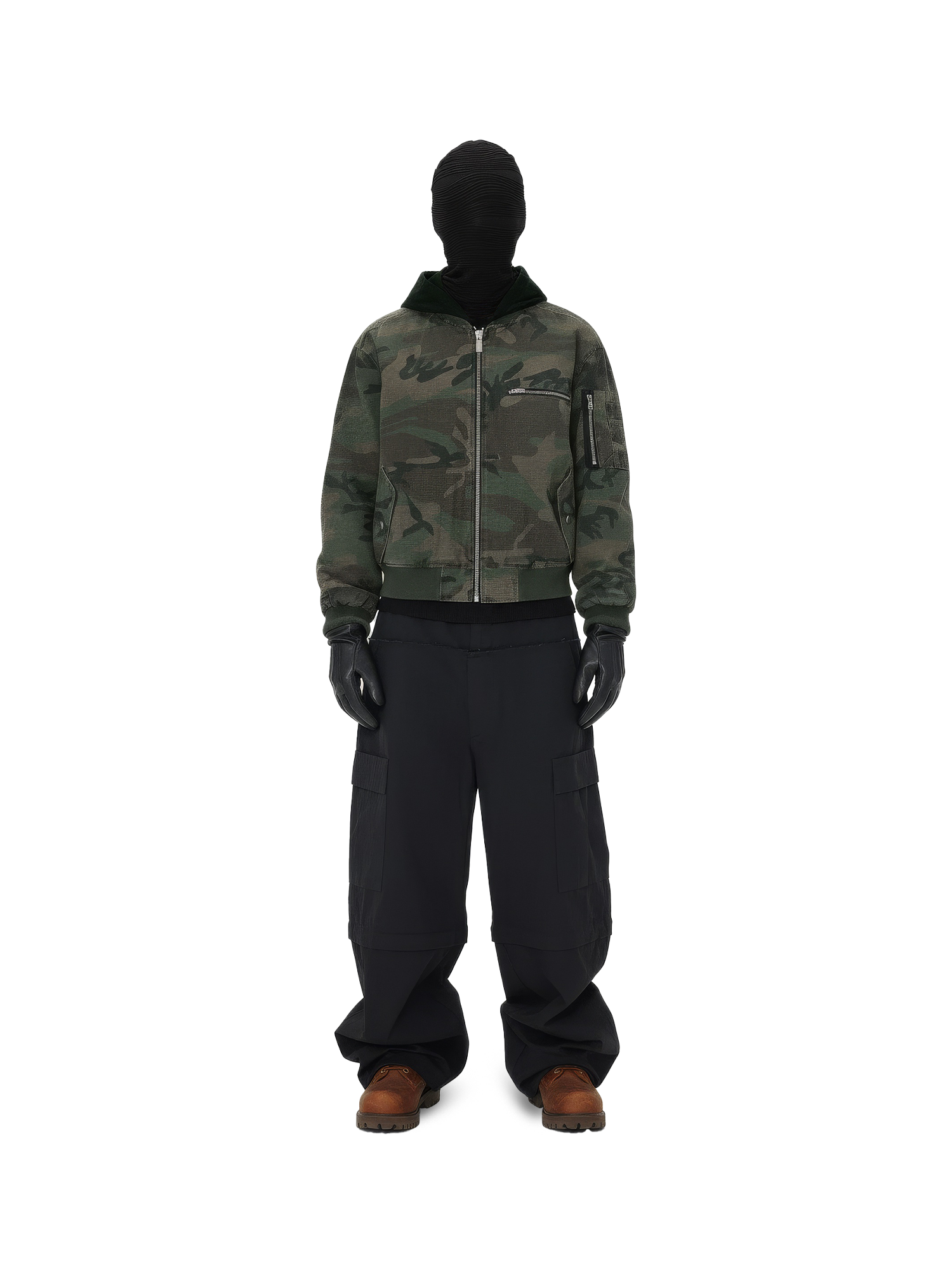 Camo Bomber Jacket