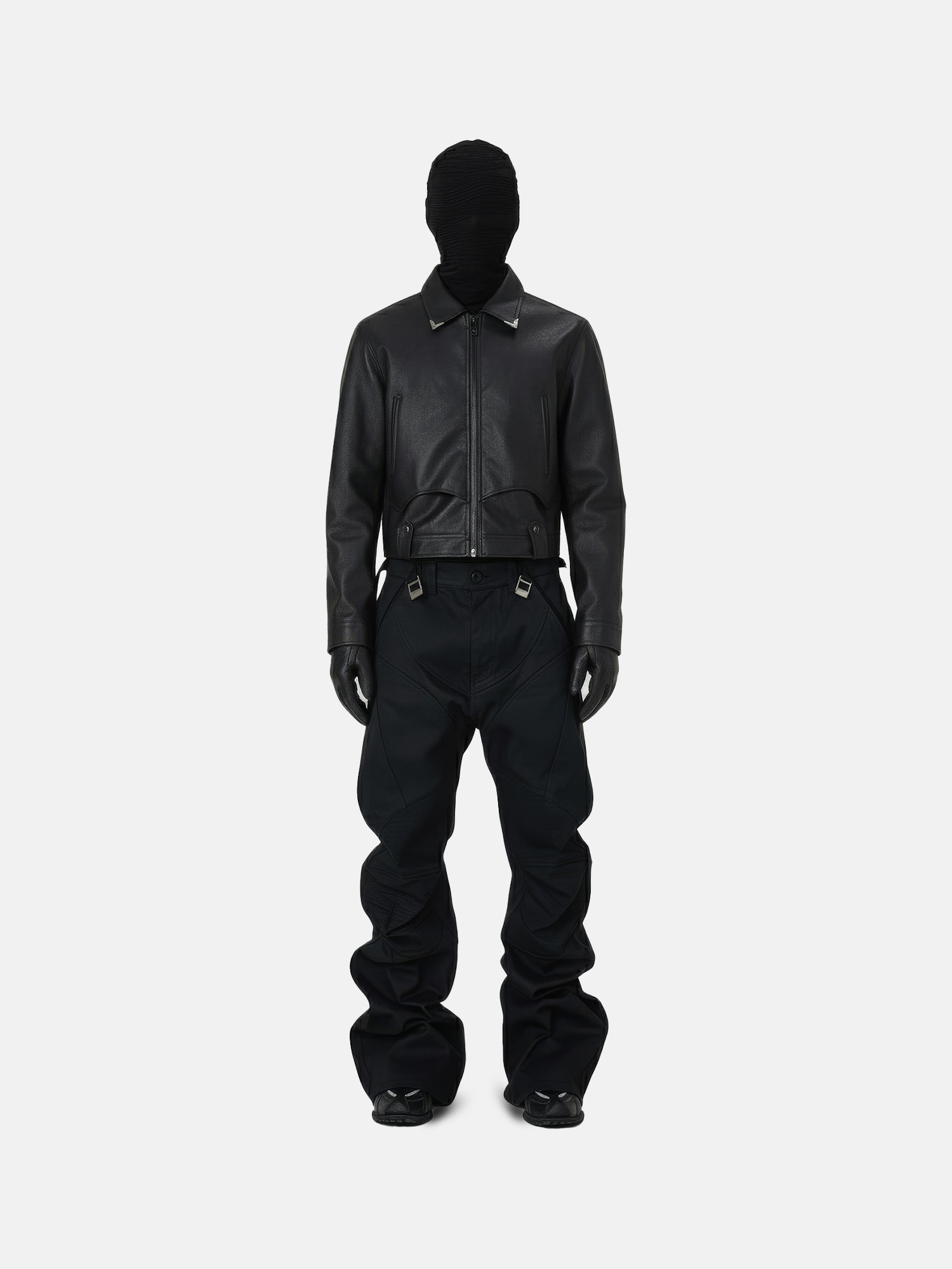 Metal Collar Jacket