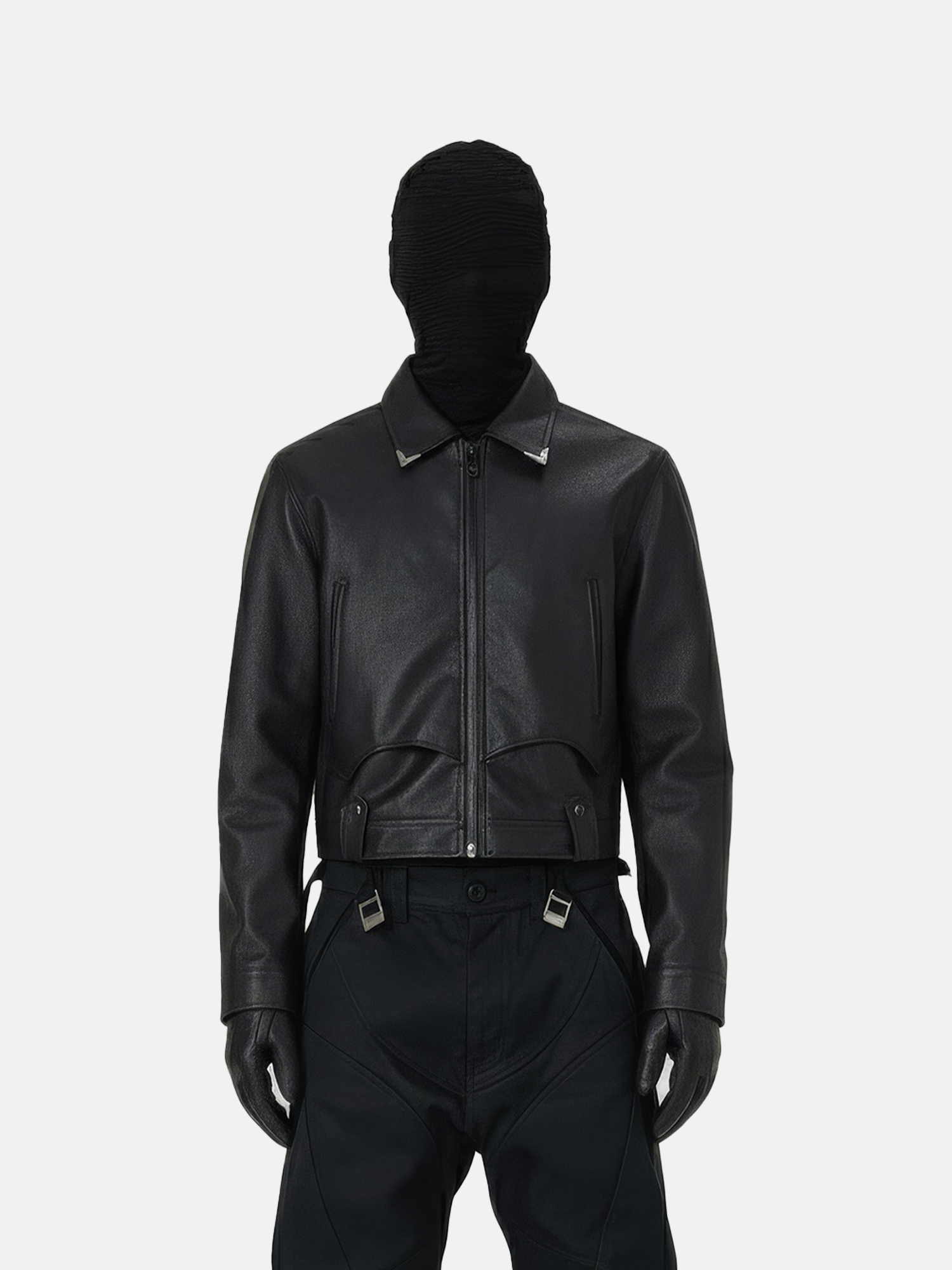 Metal Collar Jacket