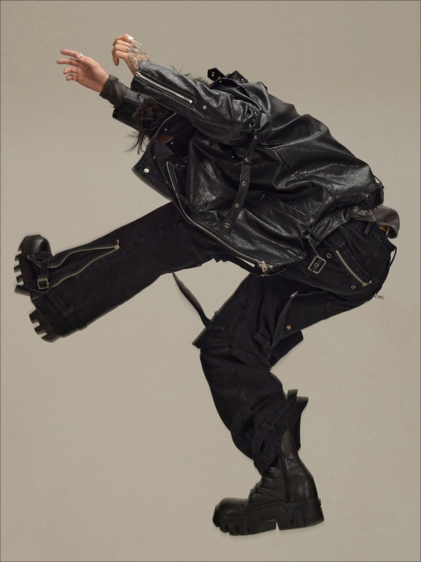 Jacke zerlegen