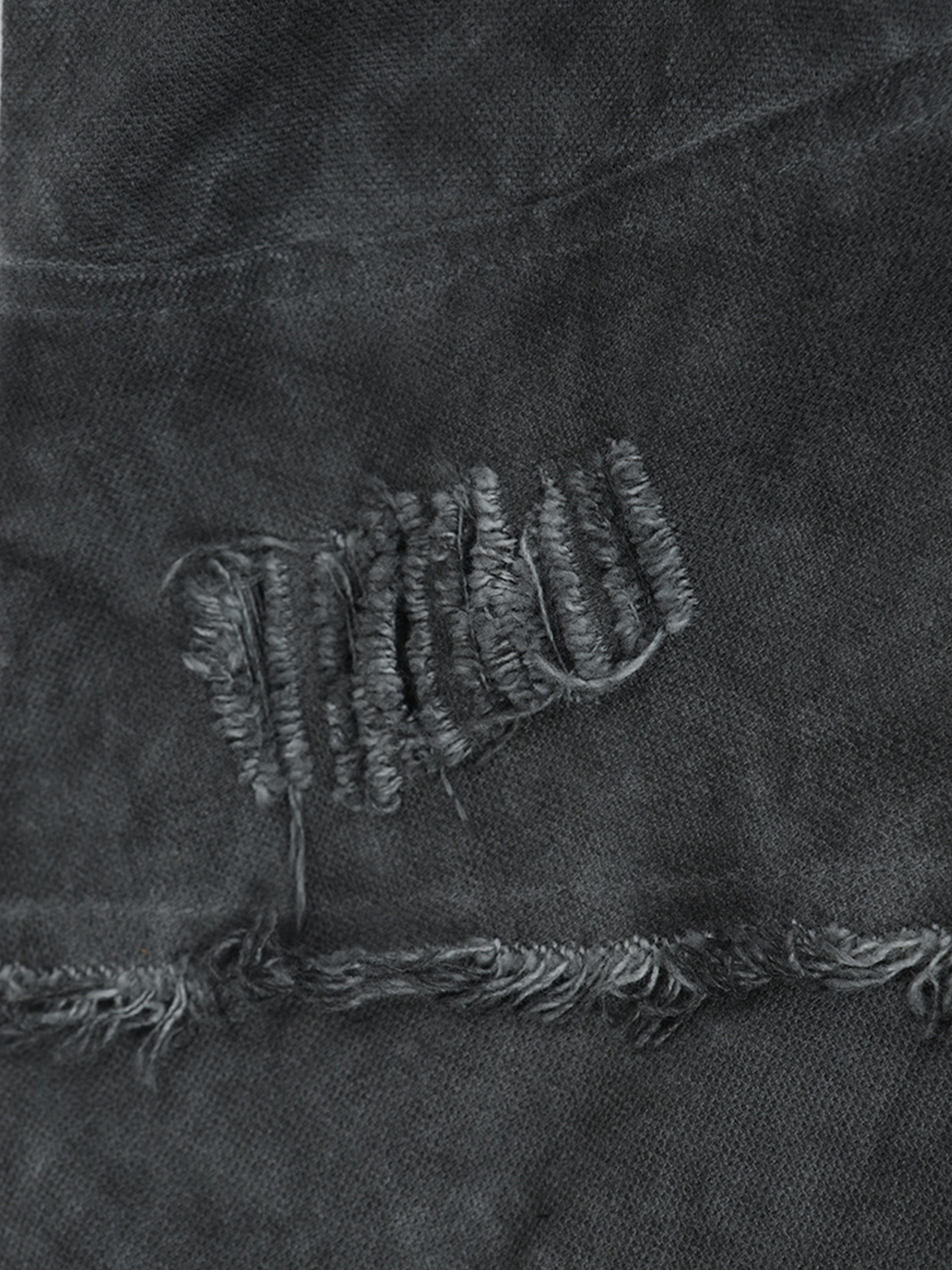 Jeansjacke im Used-Look