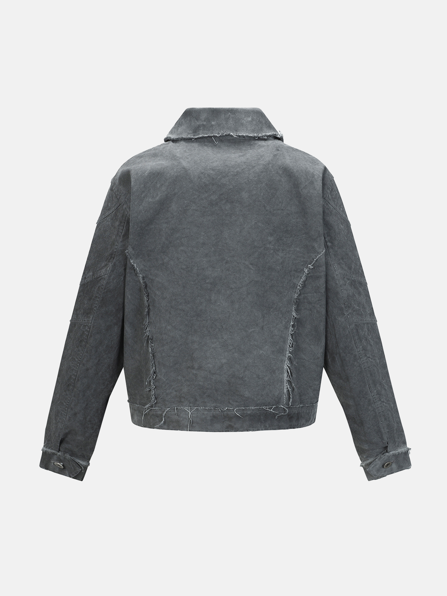 Jeansjacke im Used-Look