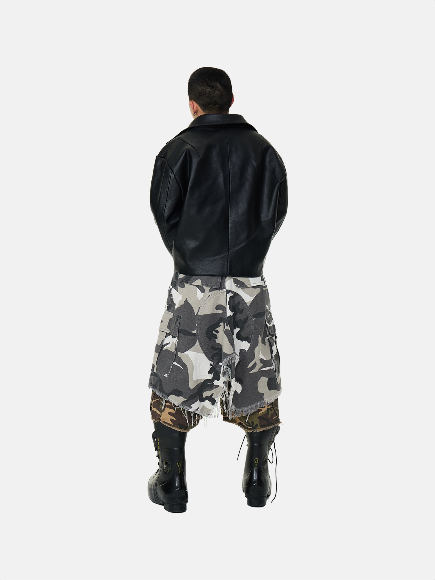 Double Camo Shorts