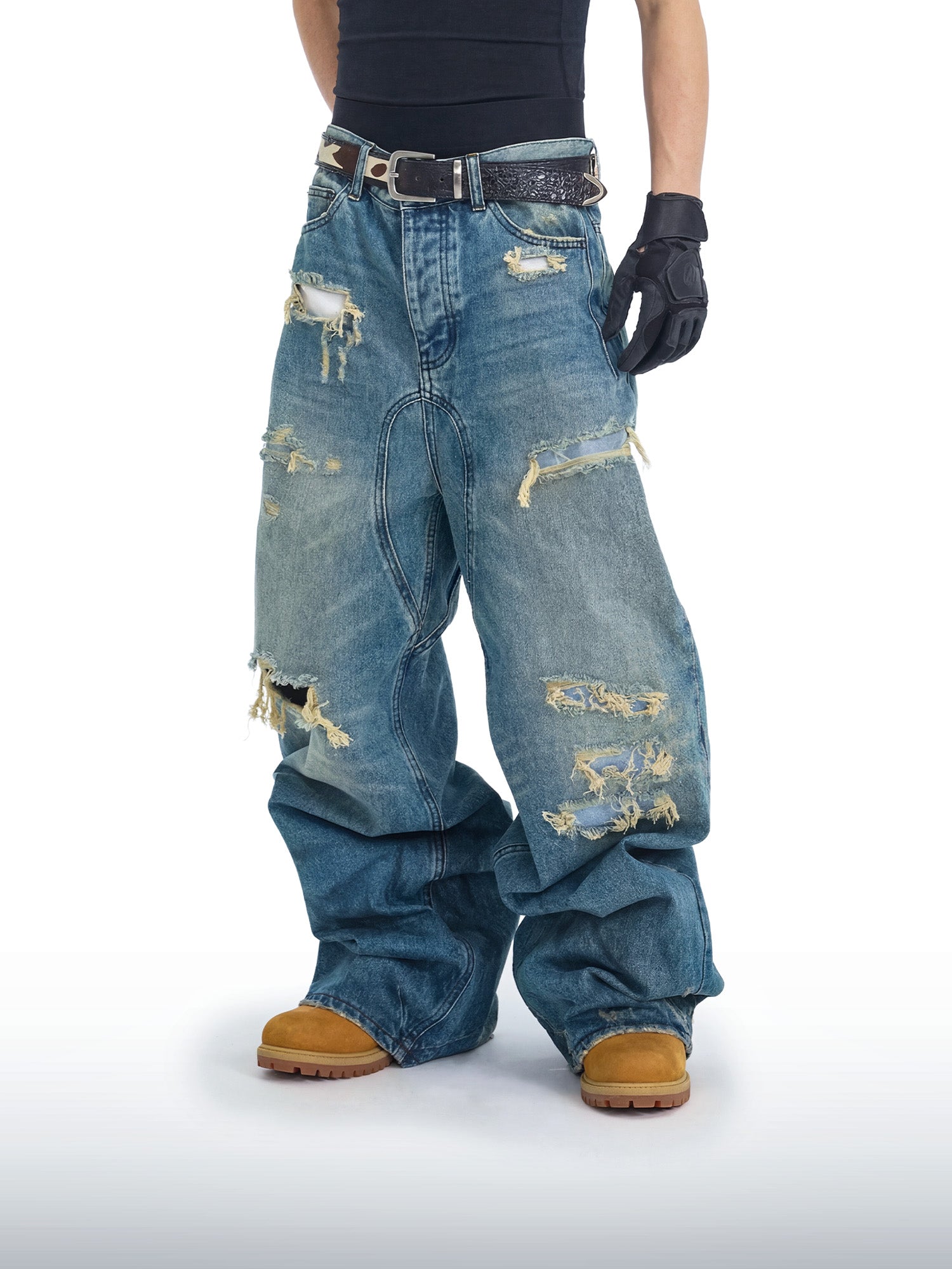 Dust Walker Panelled Jeans