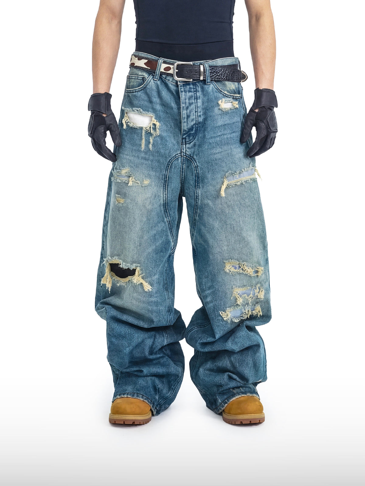 Dust Walker-jeans met panelen