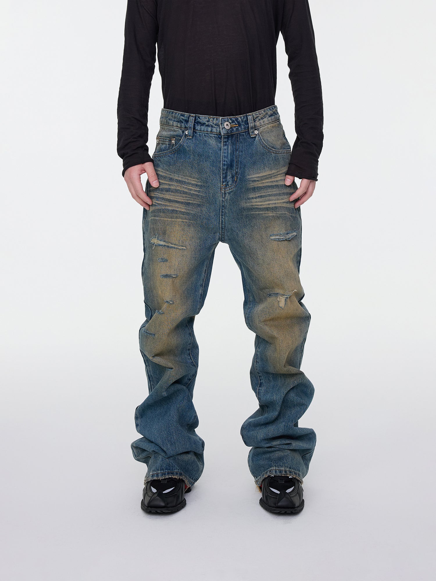Dusty Blue Jeans