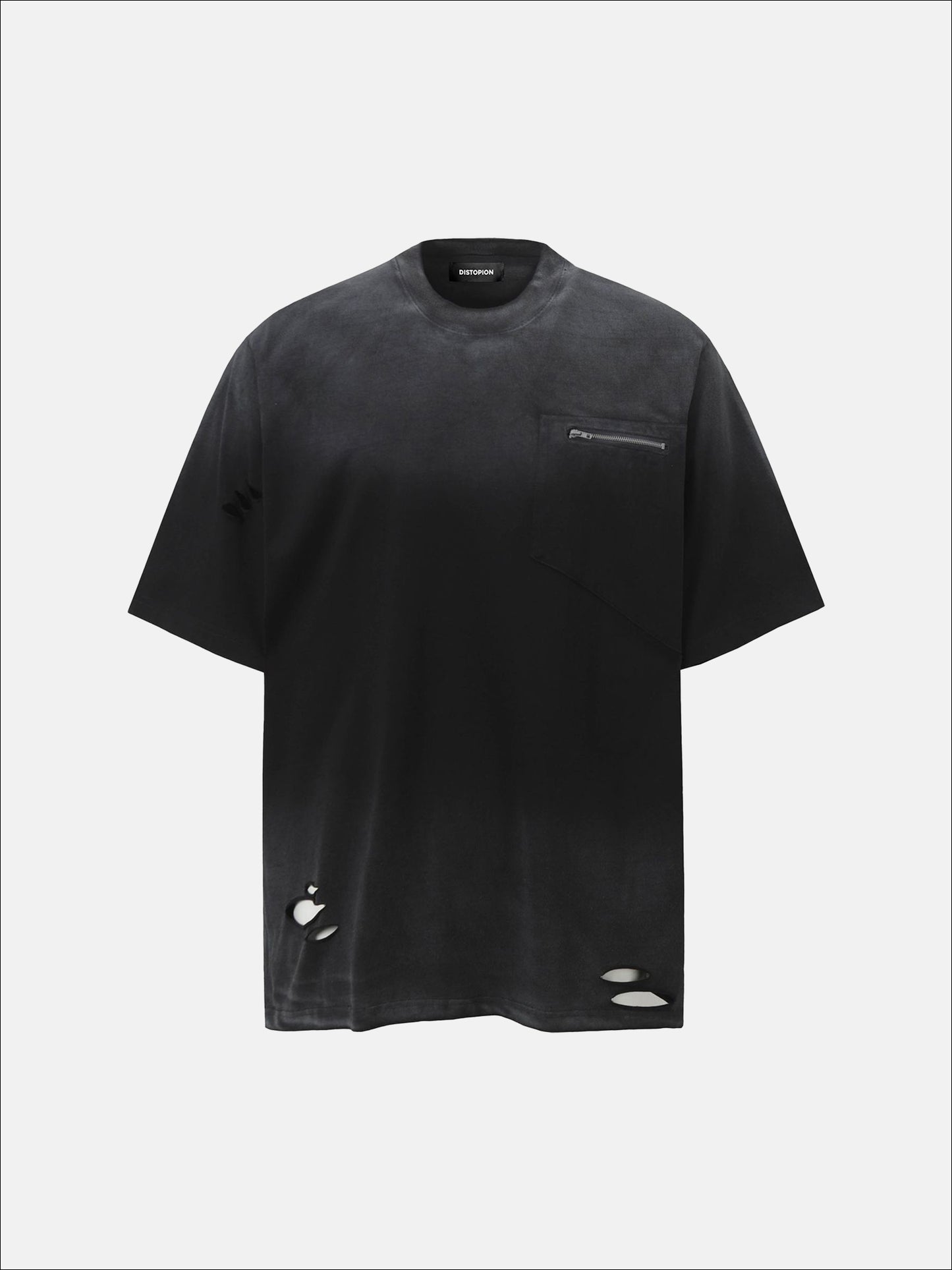 T-Shirt mit dystopischem Detail