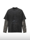 Dystopisches Grafik-T-Shirt