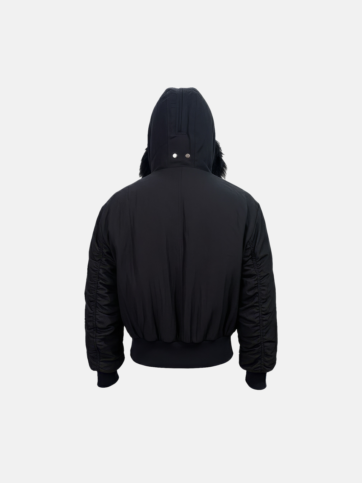 Urbane Jacke mit Pelzbesatz