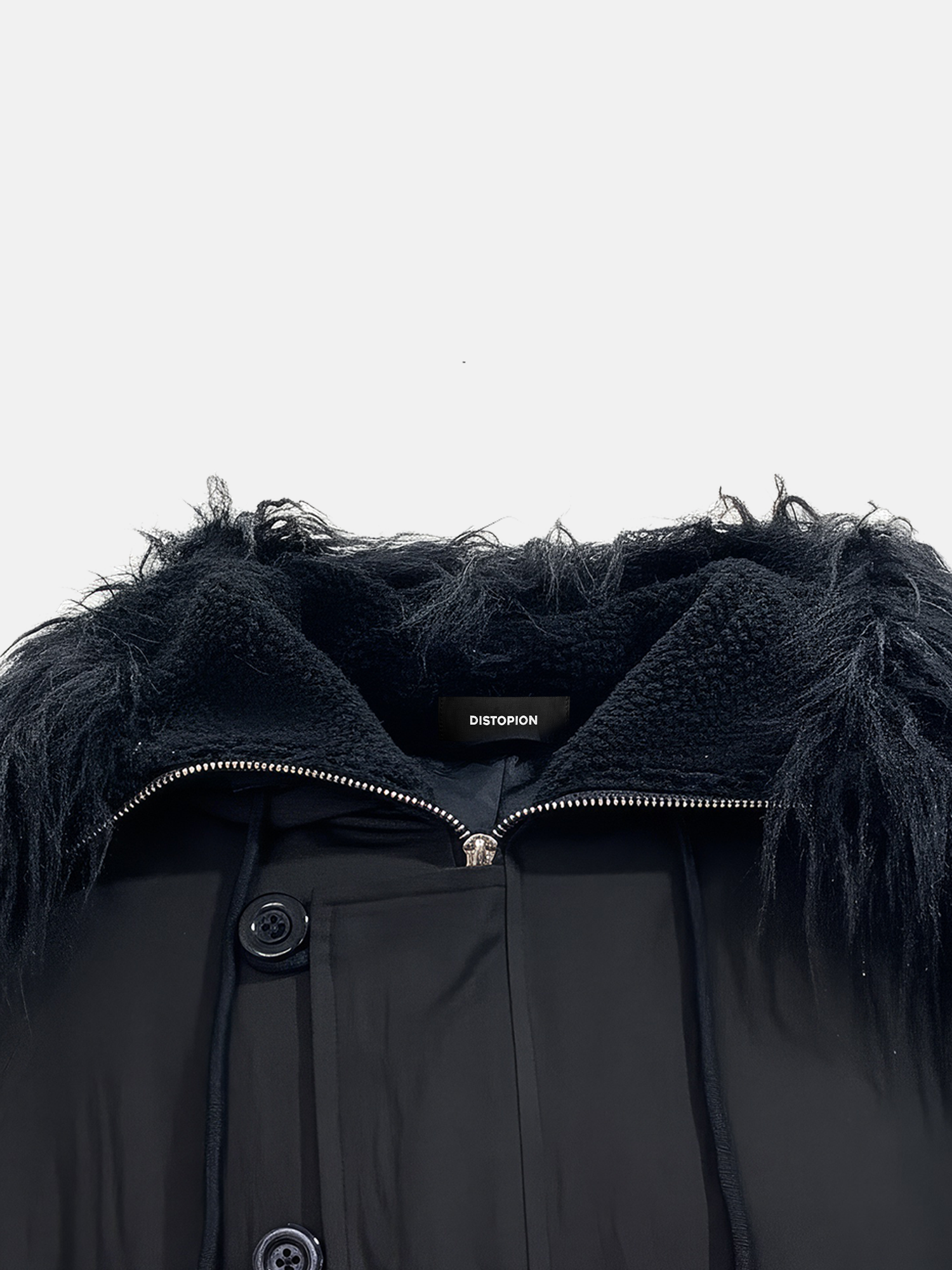 Urbane Jacke mit Pelzbesatz