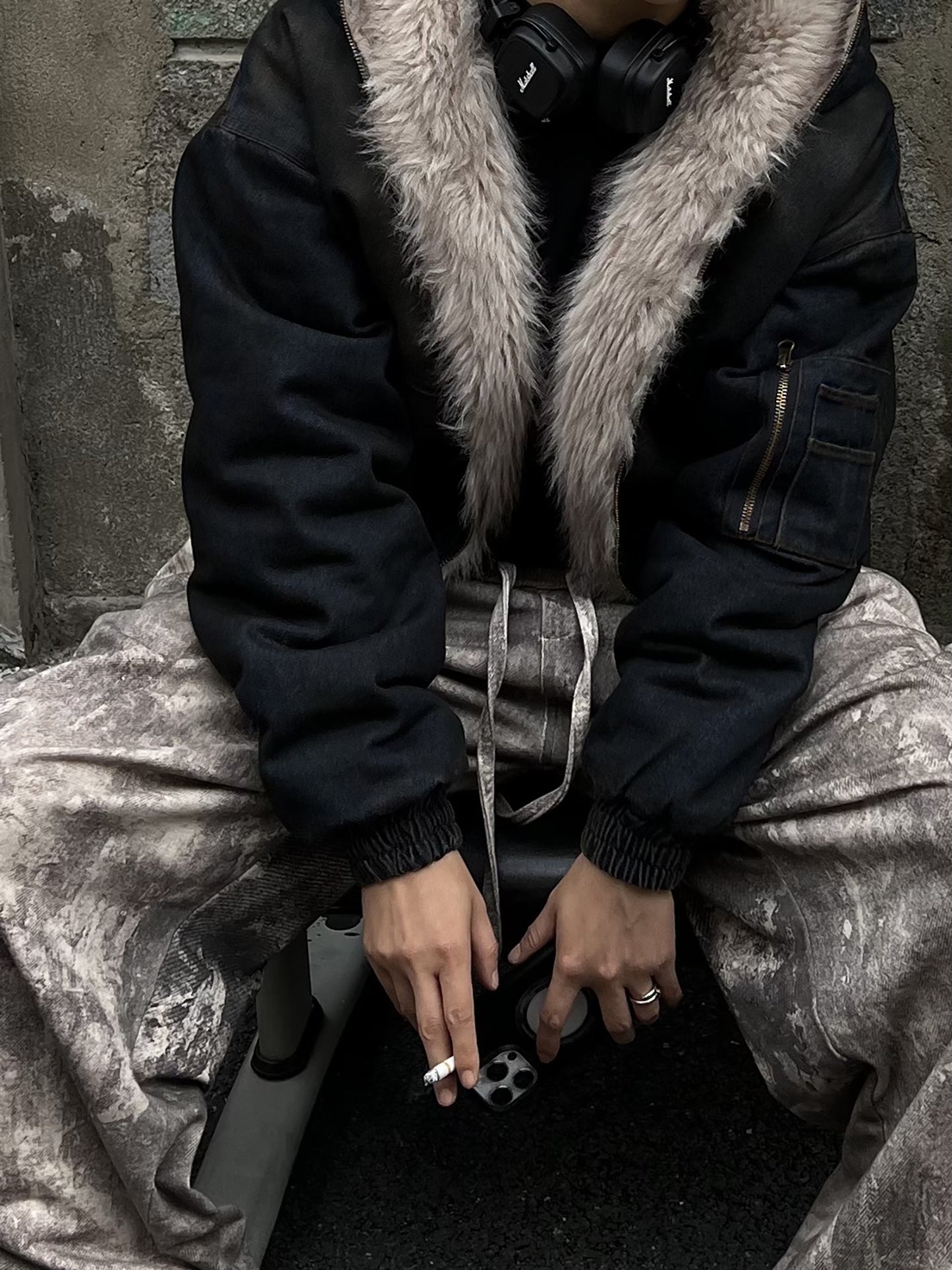 Frost-Jeansjacke