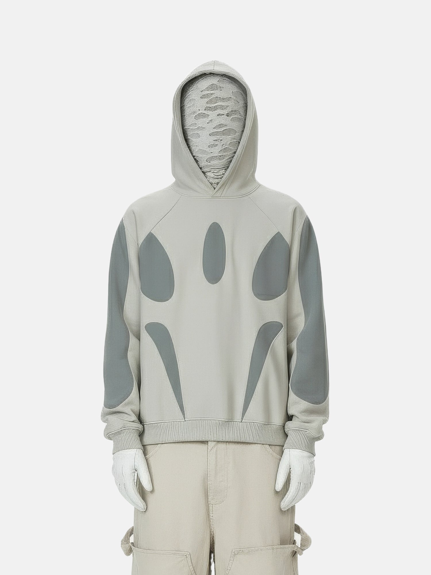 Futurist Panel Hoodie