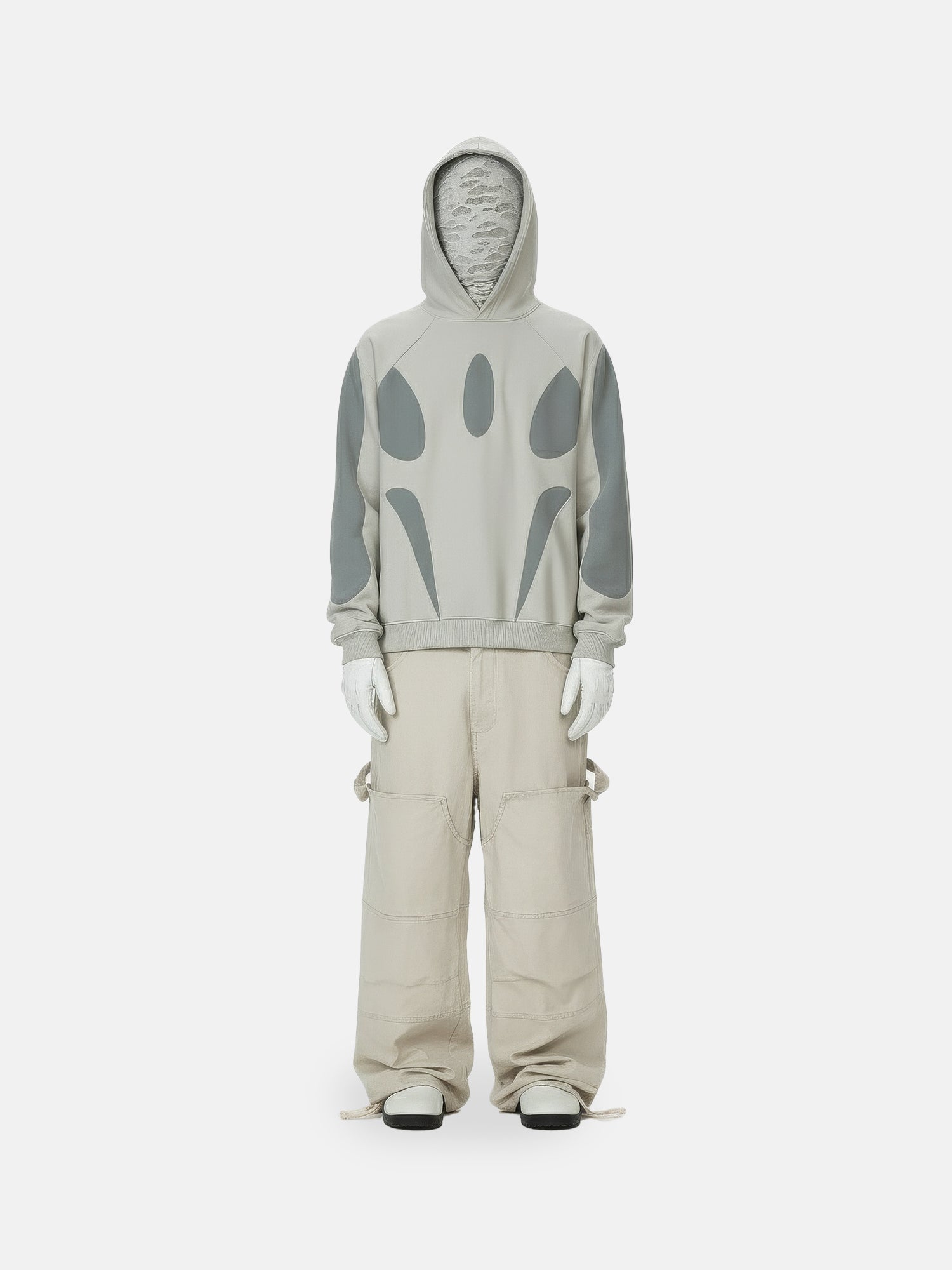 Futurist Panel Hoodie