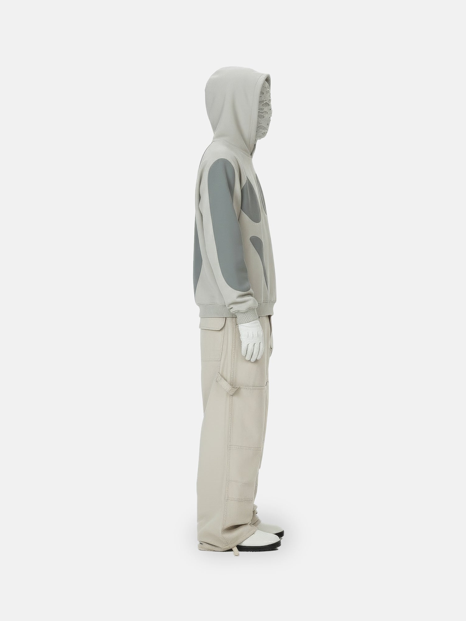 Futurist Panel Hoodie