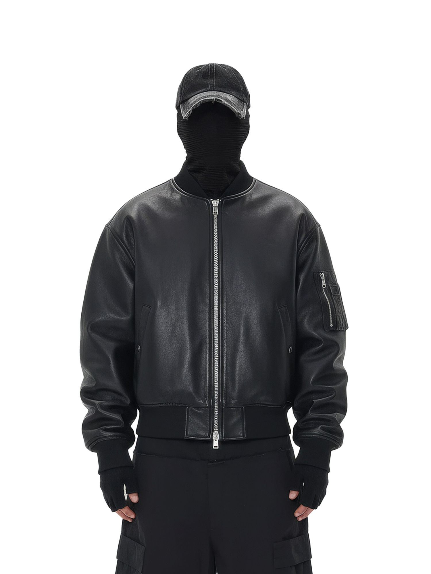Gloss Bomber Jacket