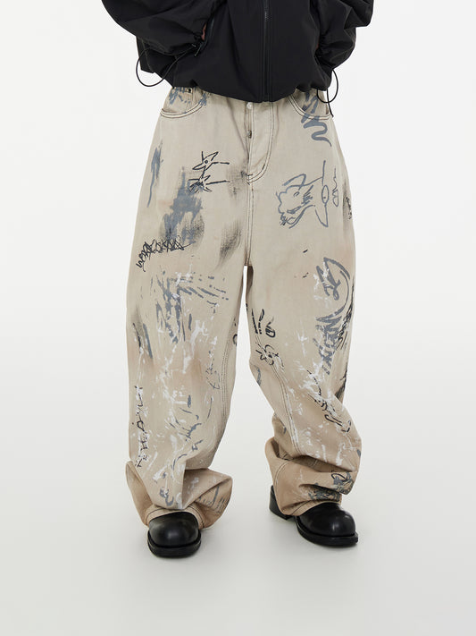 Graffiti-Hosen