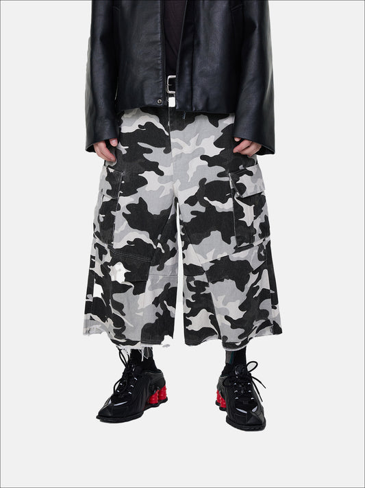 Graue Ghost Shorts