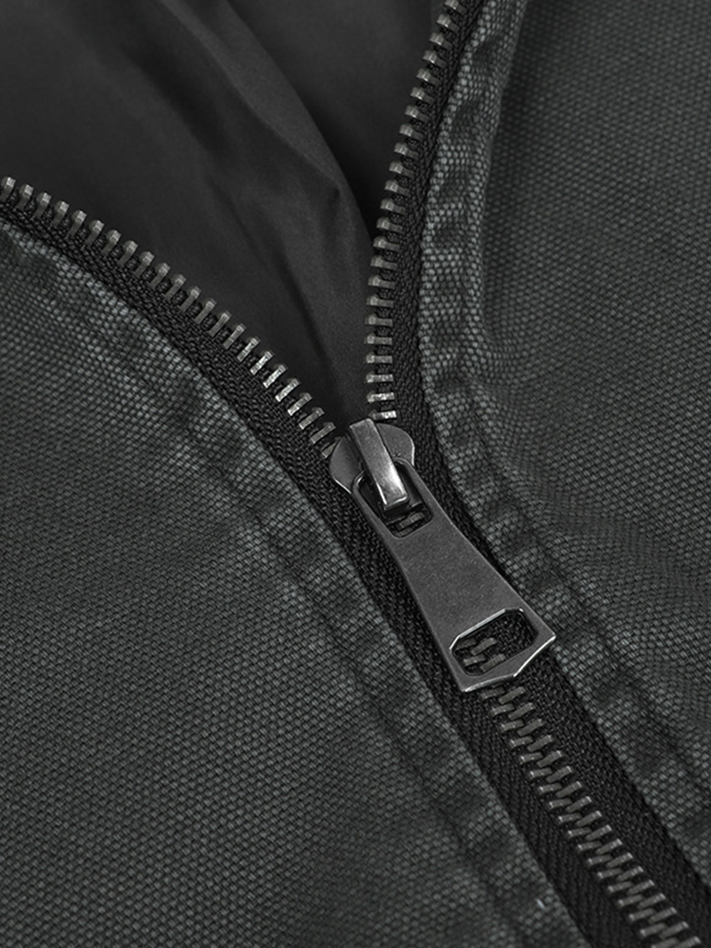 Graue Bomberjacke mit Einsätzen