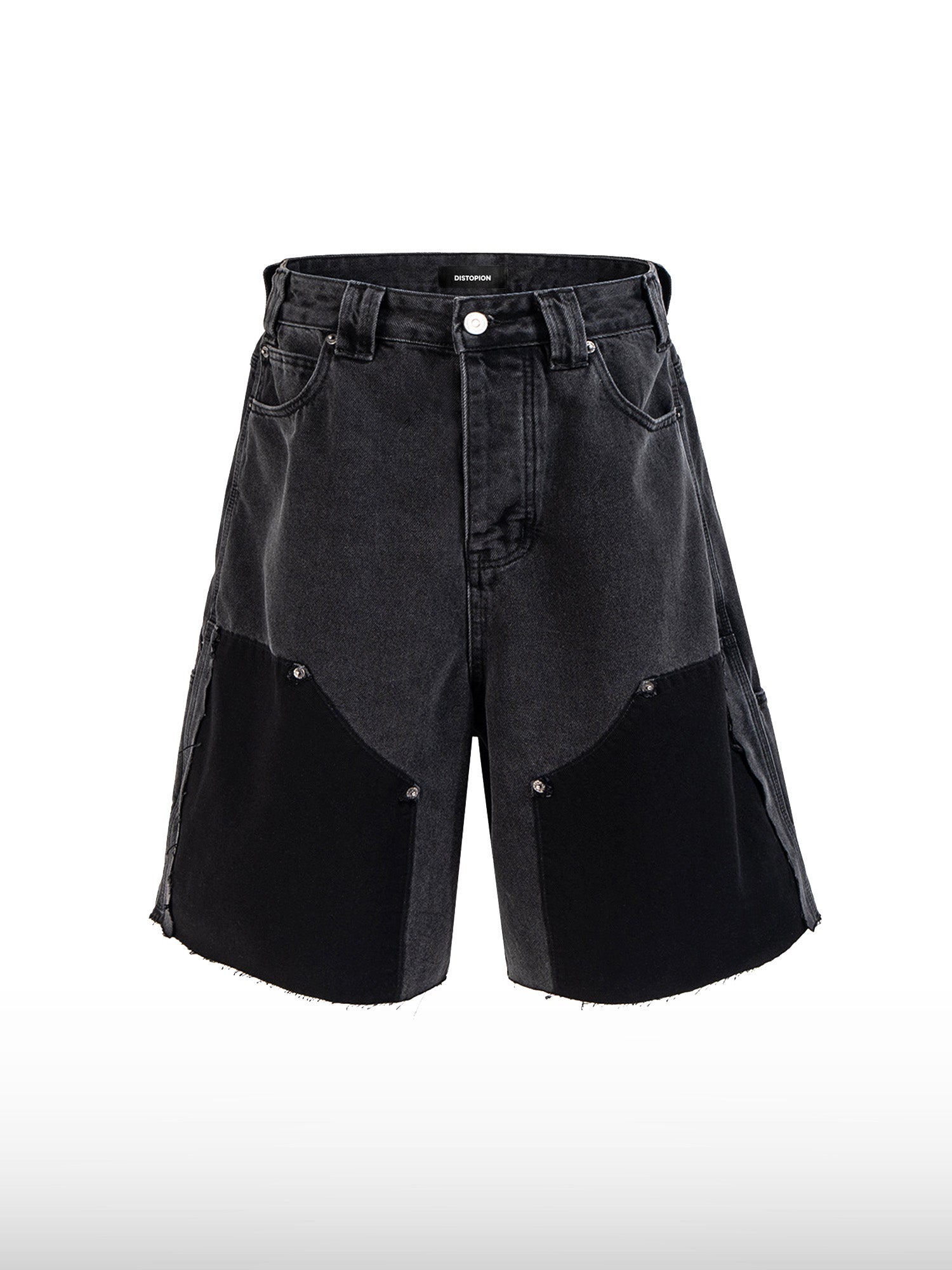 Grid Lock Gespijkerde Cargo Shorts