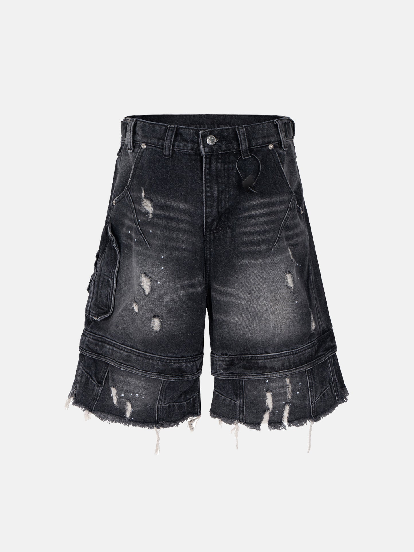 Grunge-Jeansshorts